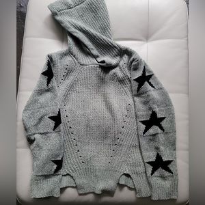 Vintage Havana - girls mint green with black star sweater